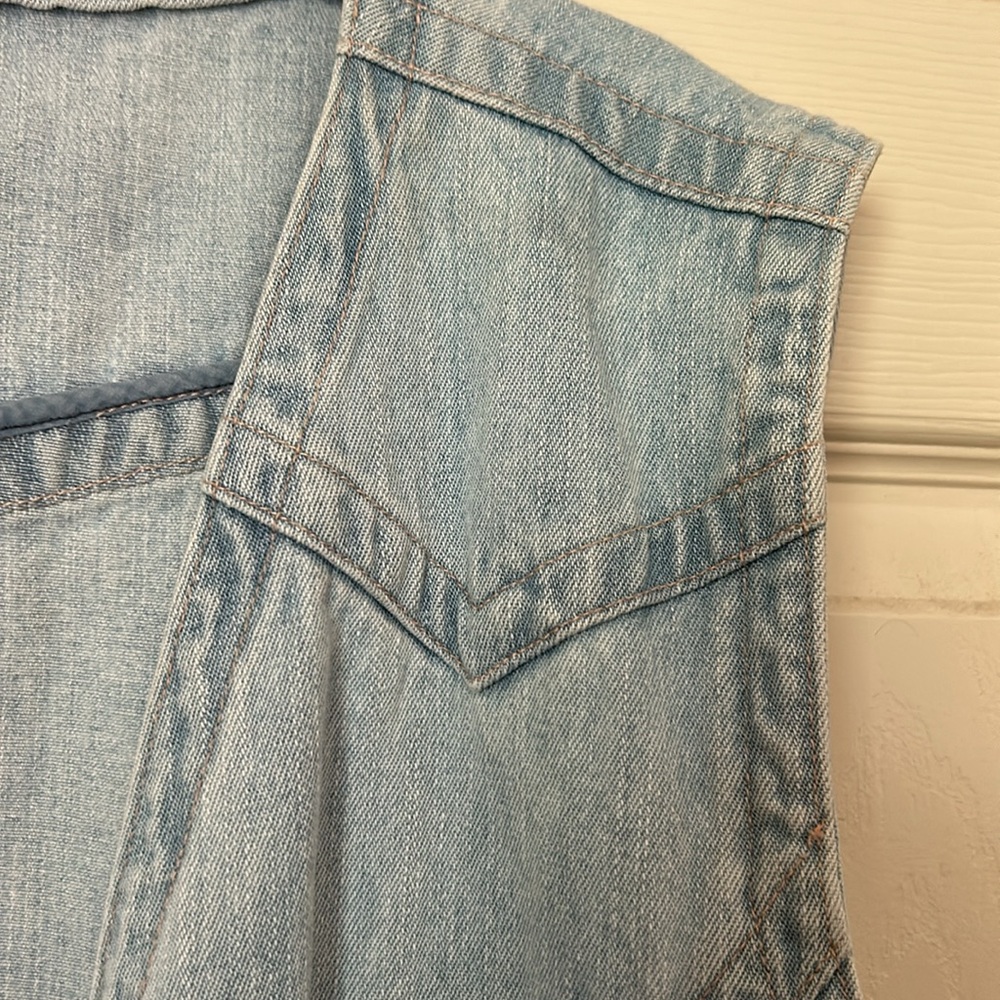 Bill bass Women Vintage Denim Vest - Picture 5 of 10